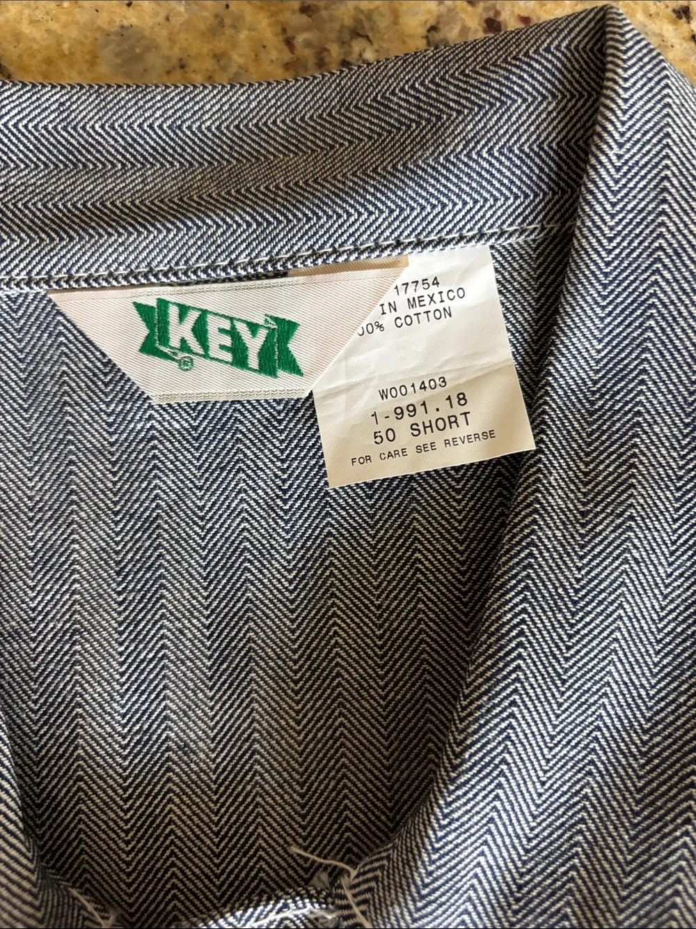 NWT Key Deluxe Unlined Long Sleeve Coveralls Sz 50 Short Men’s vintage tailgate